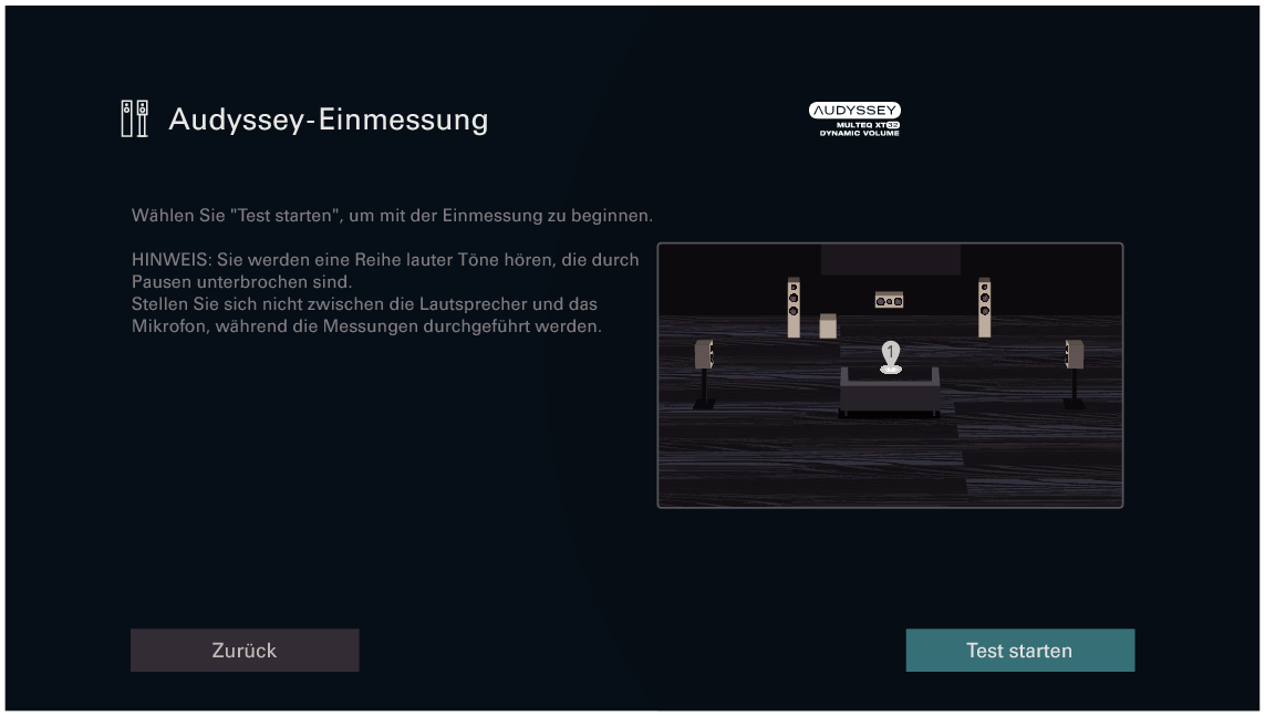 GUI AudysseySetup6 AV10